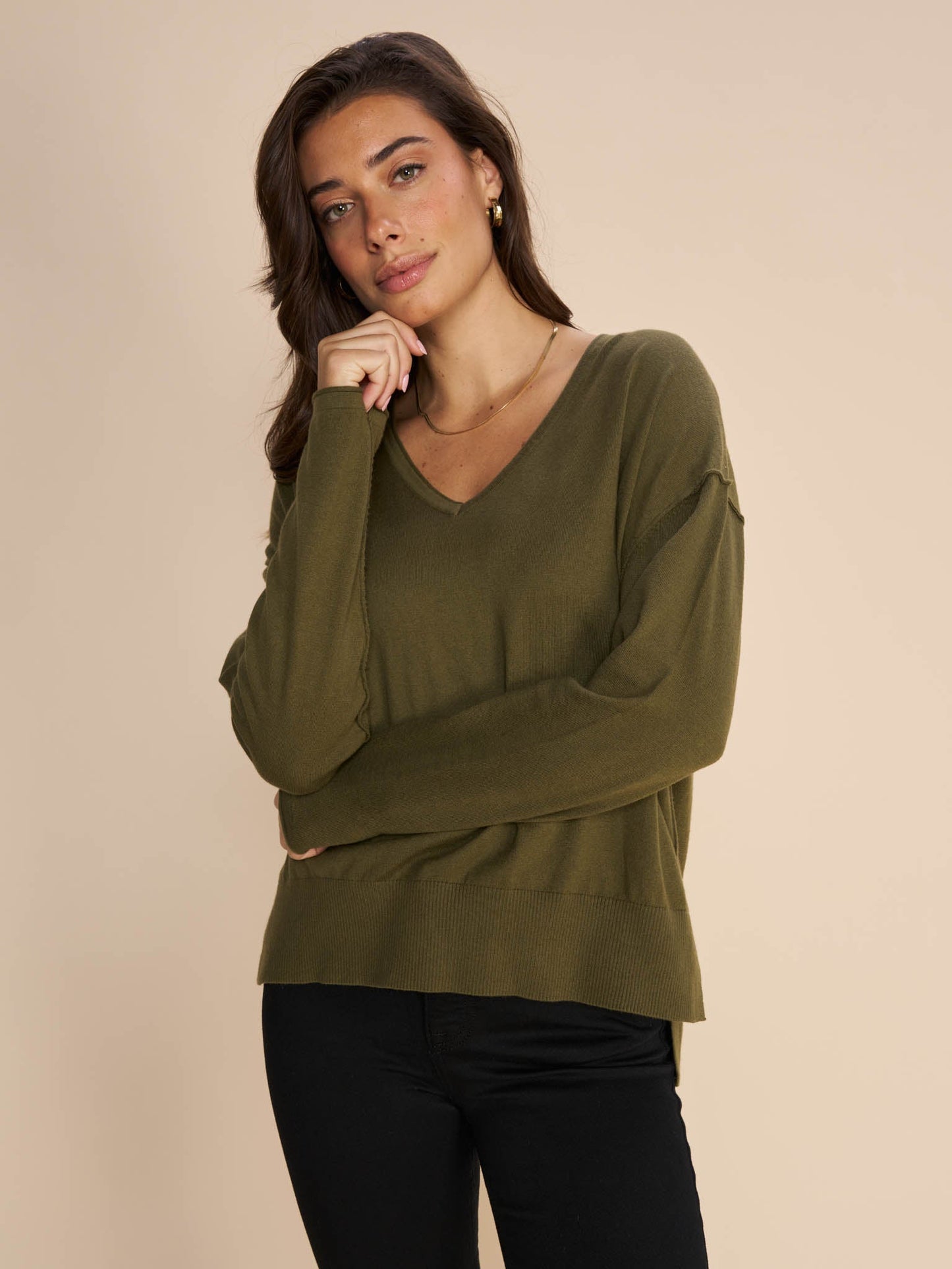 Modelshot / Burnt Olive / Detail