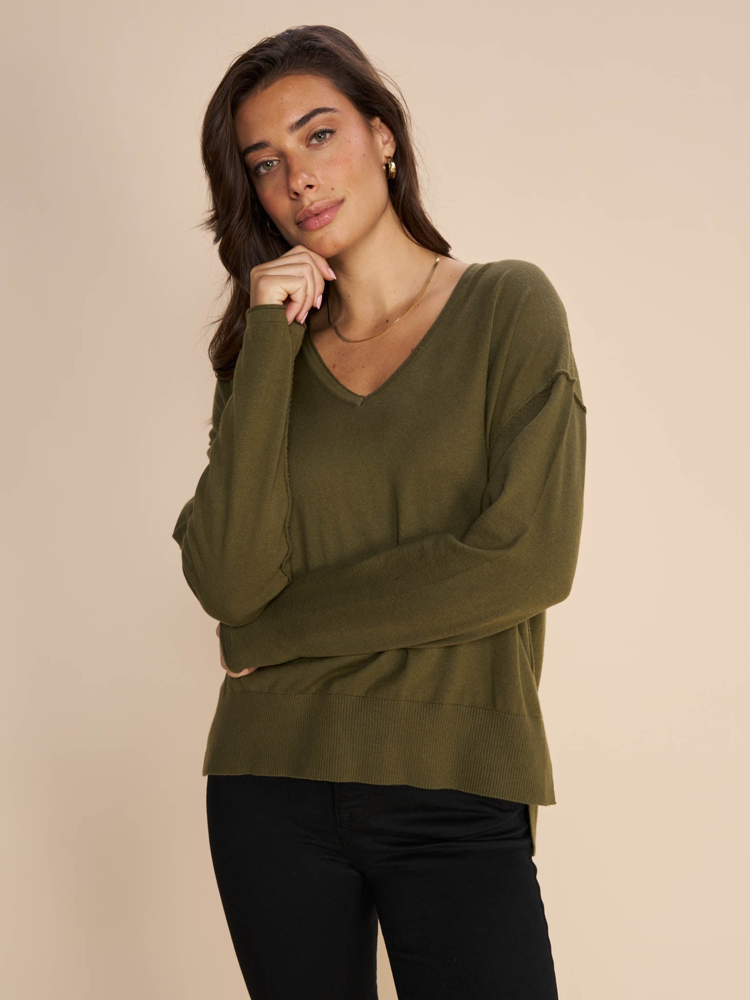 Modelshot / Burnt Olive / Detail