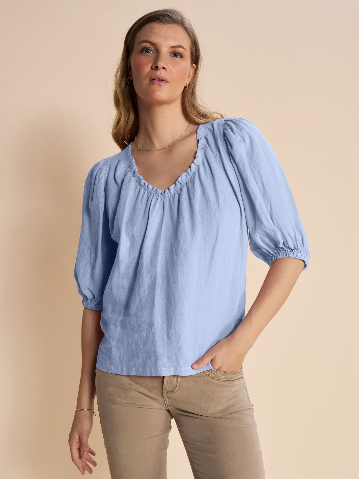 Modelshot / Cashmere Blue / Detail