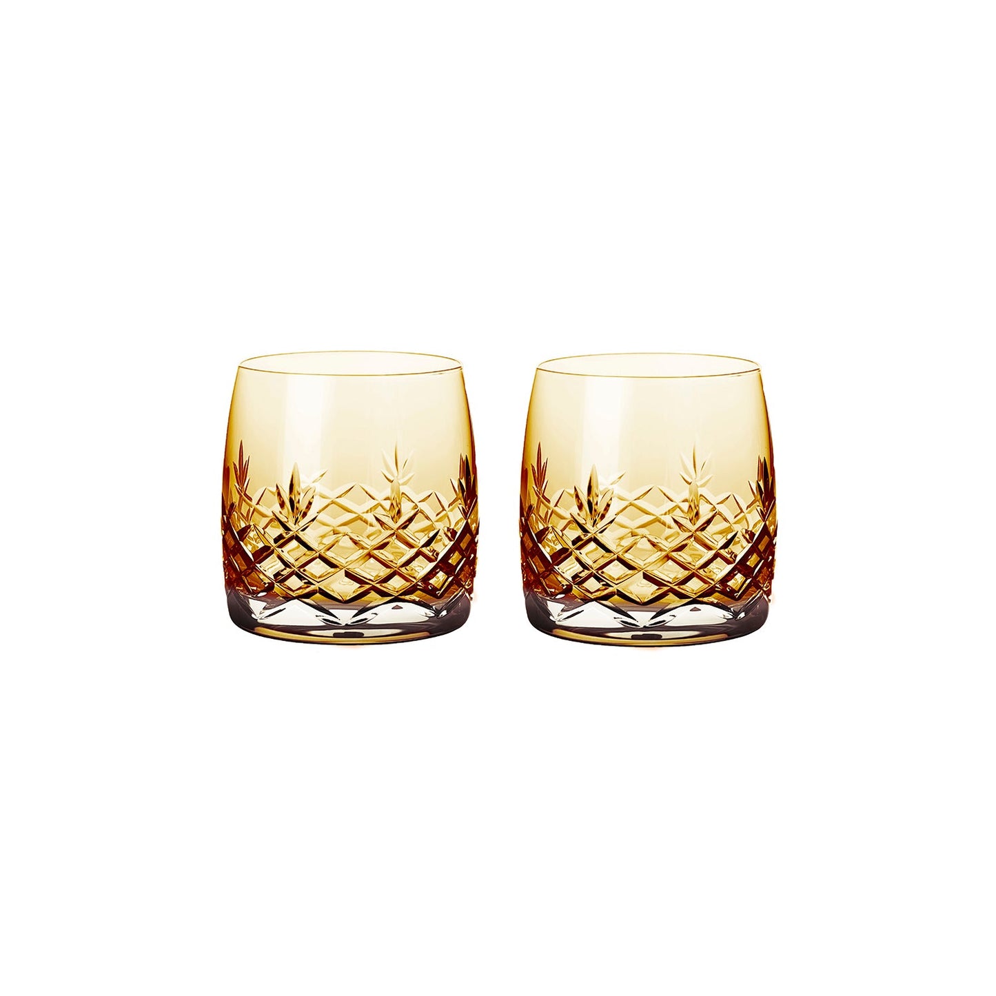 Crispy Aqua Citrine // Amber - 2 stk.